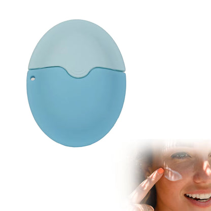 Aplicador de Protetor Solar em Silicone com Rolo - Frasco de Viagem Recarregável com Esponja Roll-On para Crianças e Adultos