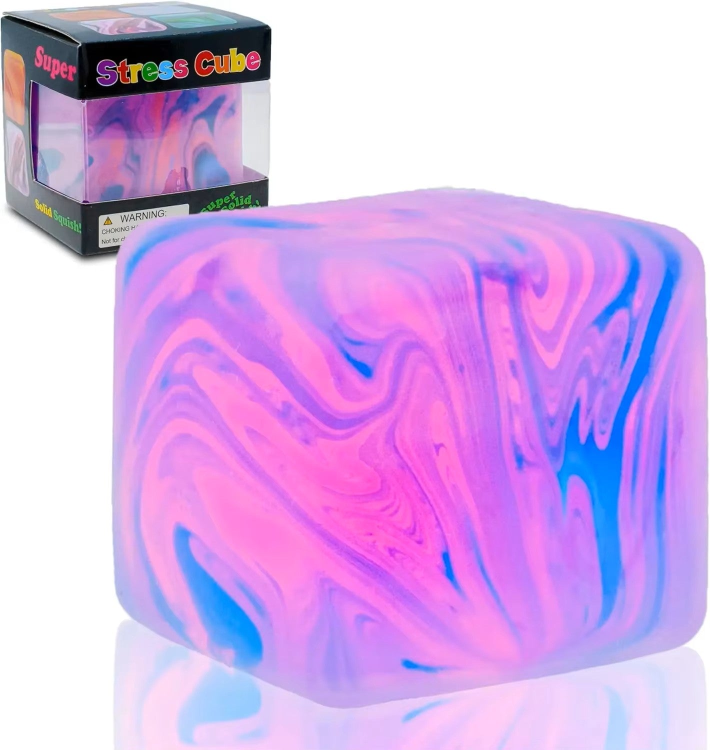NeeDoh Soft Ice Cube Stress Toy - Gel-Filled Sensory Fidget