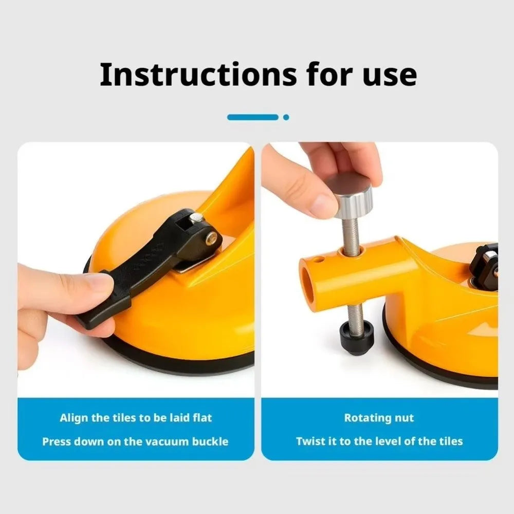 Adjustable Aluminum Suction Cup Tile Leveler