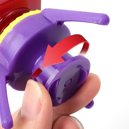 Leakproof Upside-Down Bottle Holder Caps (3-Piece Set)