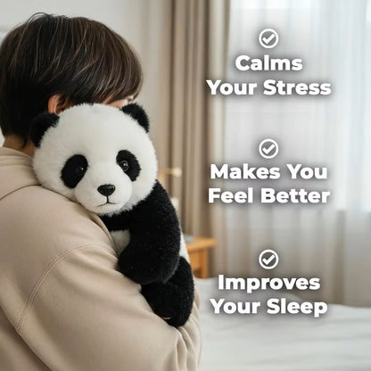 Peluche Panda Suave Hugmotion – Animal de Peluche Panda Fofo Multifunções