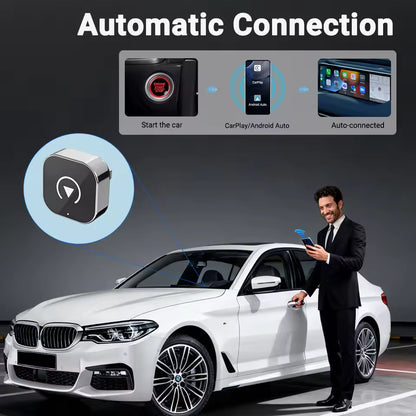 2-in-1 Universal Wireless Car Adapter
