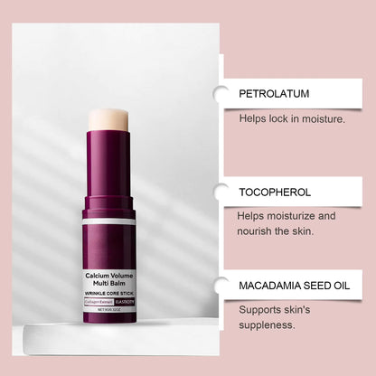 Barra iluminadora de calcio multi-bálsamo – Humectante facial y de cuello antienvejecimiento