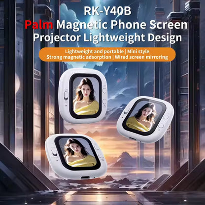 Monitor de Selfie para Telemóvel — Ecrã Adicional para iPhone