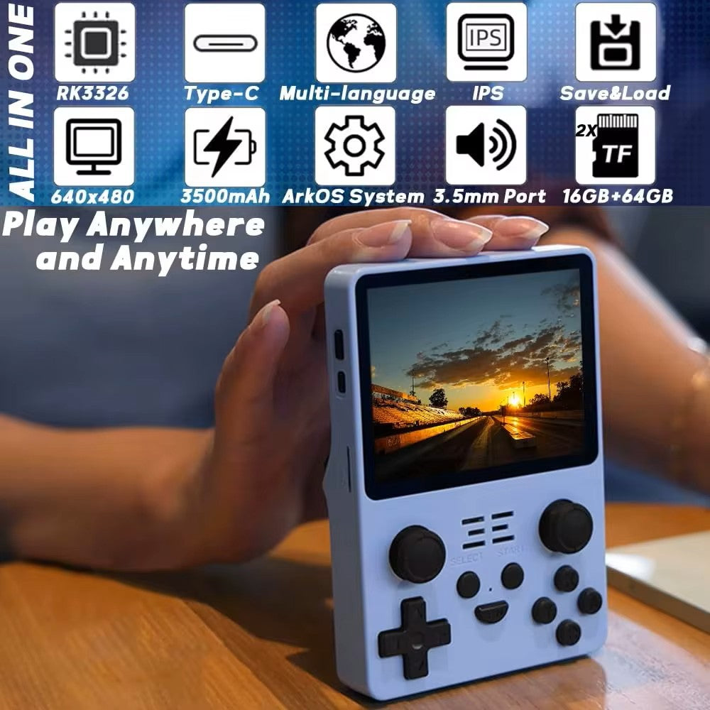 Reproductor de videojuegos portátil de bolsillo – Consola de juegos retro portátil