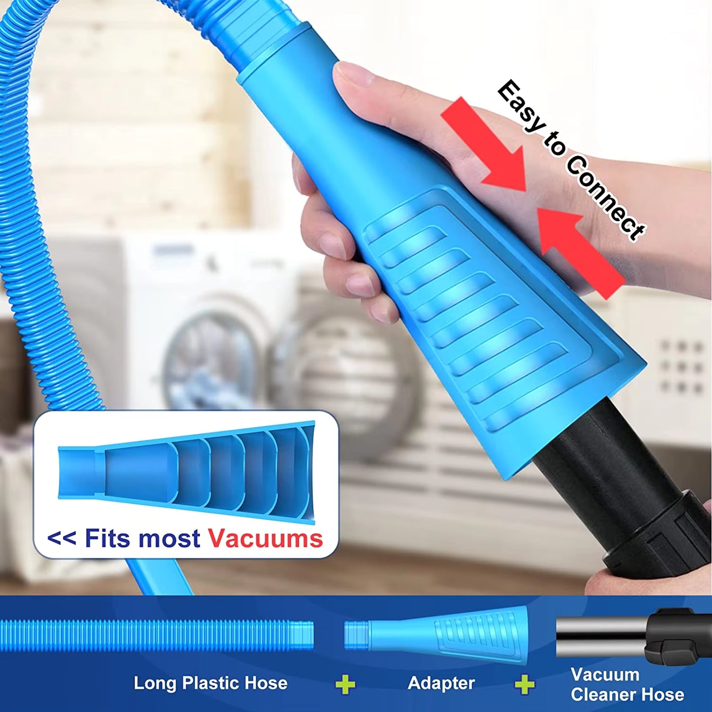Kit Universal para Tubo de Ventilação de Secador