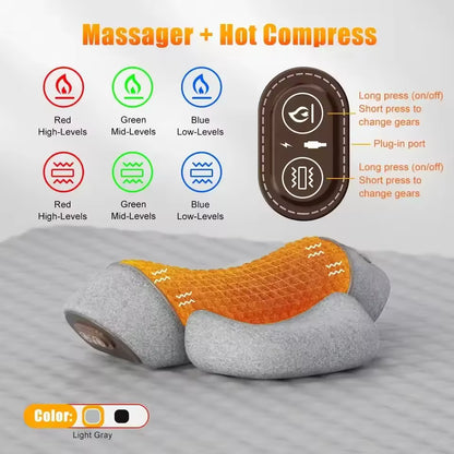 Almofada de Massagem para Alívio Cervical
