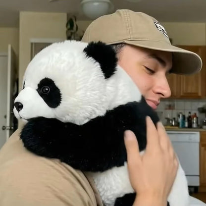 Peluche Panda Suave Hugmotion – Animal de Peluche Panda Fofo Multifunções