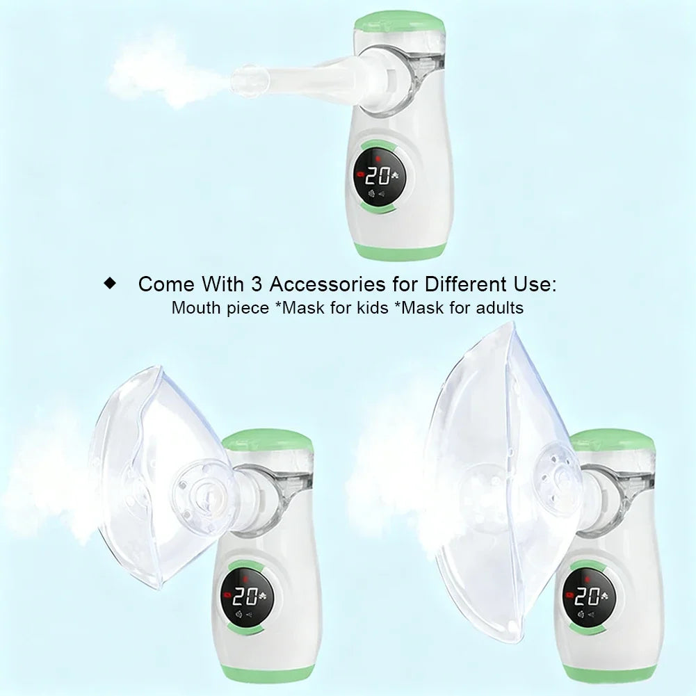 Portable Handheld Digital Mesh Nebulizer