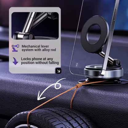 360° Ultra-Suction Magnetic Phone Mount