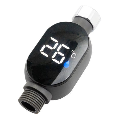 Termómetro Digital LED para Torneira – Ecrã Impermeável Rotativo 360° – Monitor de Temperatura da Água em Tempo Real para Banho e Duche de Bebé
