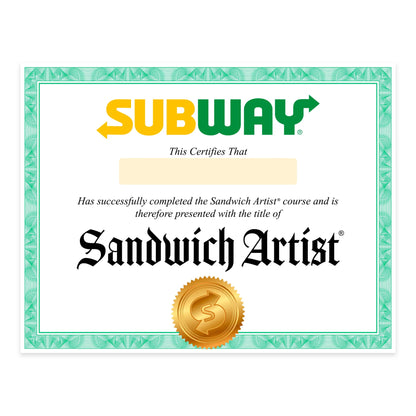 Subway Sandwich Artist Playset – Kit de Restaurante de Faz de Conta de 53 Peças