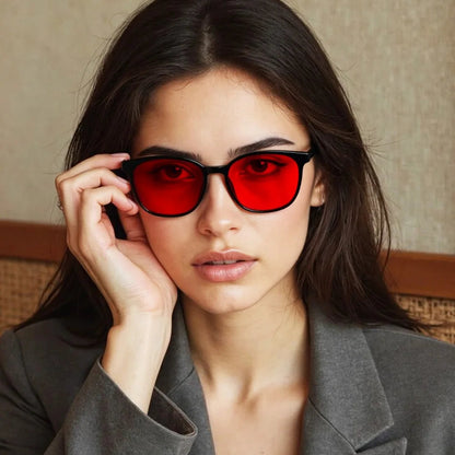 Gafas de luz azul con tinte oscuro