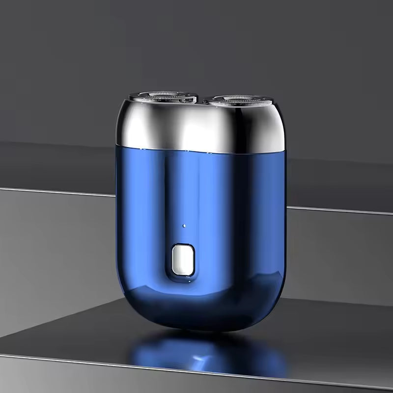 Mini Magnetic Double-Head Electric Shaver