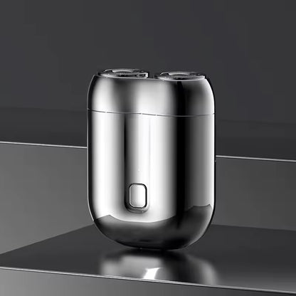 Mini Magnetic Double-Head Electric Shaver