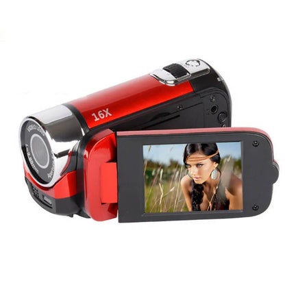 Câmara de Vídeo Digital Full HD 1080p com Ecrã Rotativo