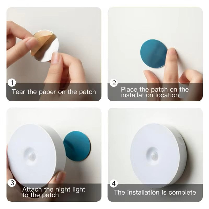 Luz LED com Sensor de Movimento
