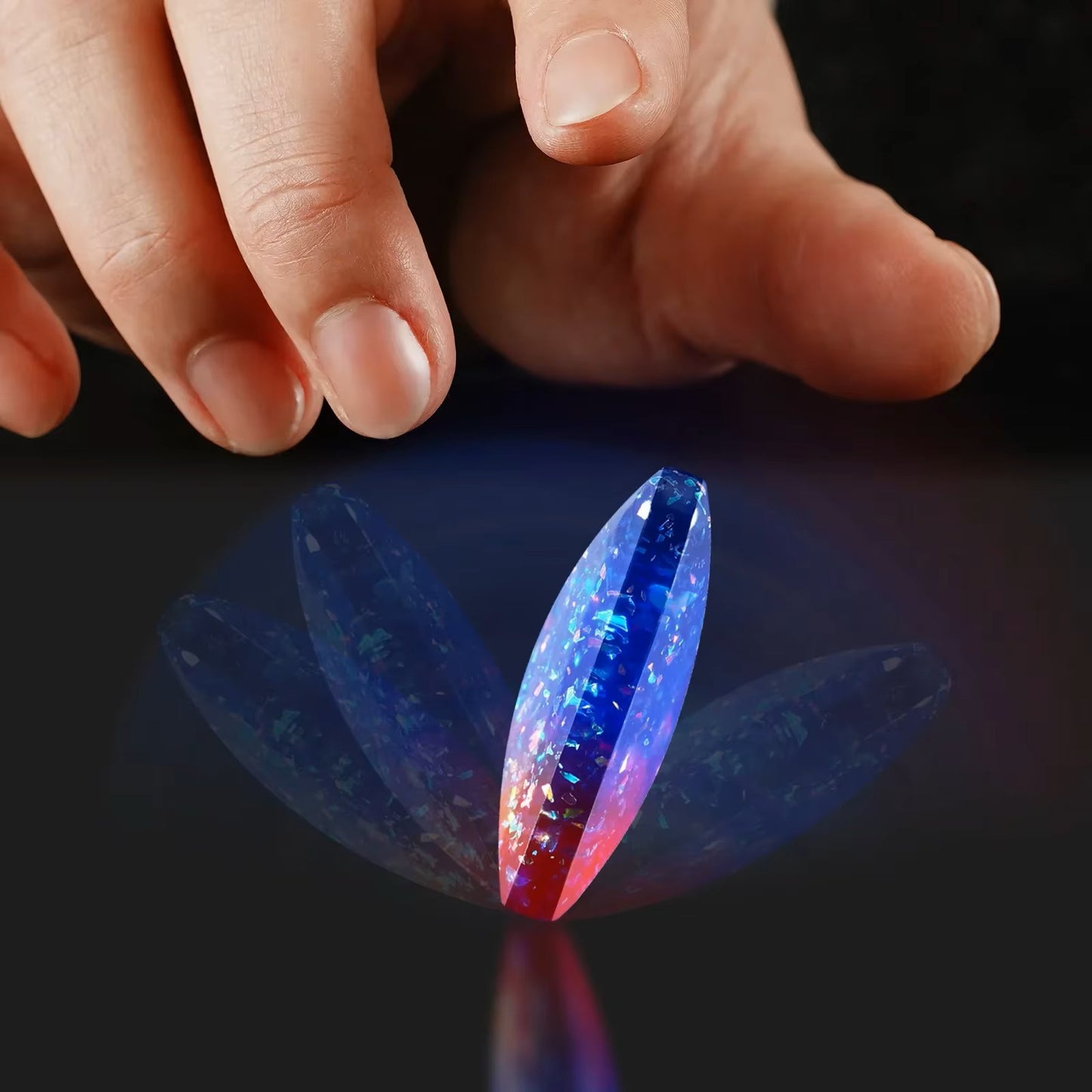 Flipo Flip Kinetic Desk Toy - Anti-Stress Rotating Fidget