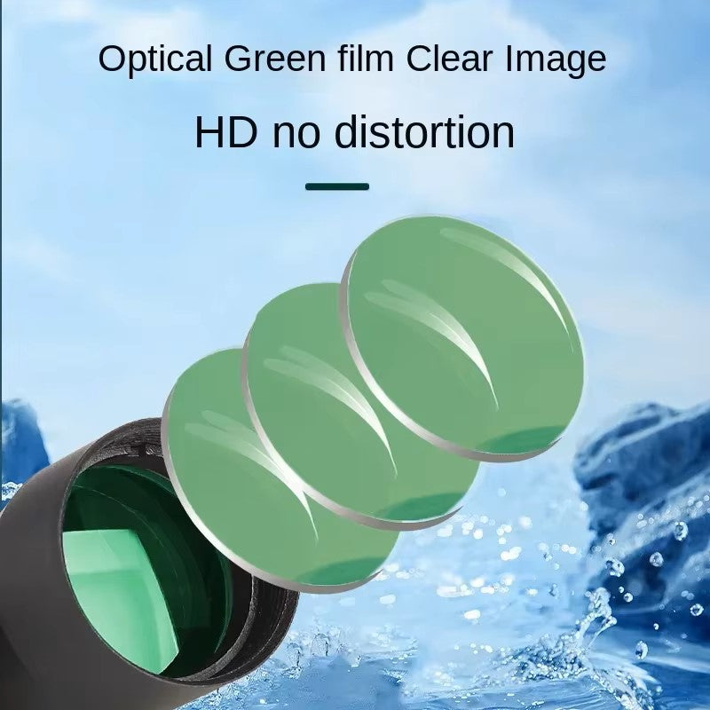Telescópio Monocular Portátil HD 10-300x40mm – Telescópio de Bolso com Zoom de Alta Potência para Caça, Caminhadas e Pesca