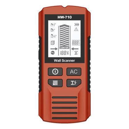 Detector de montantes y escáner de pared multifunción 4 en 1 - Rastreador electrónico de profundidad de madera