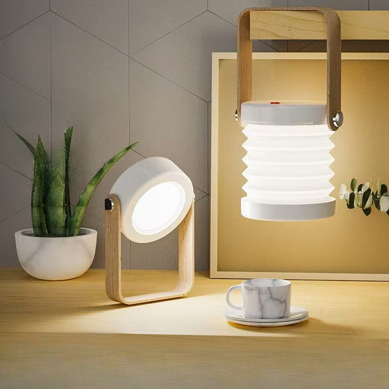 Luz Nocturna LED Recargable Portátil – Control Táctil y Brillo Regulable para el Cuidado de los Ojos