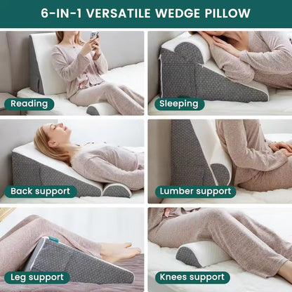 Ergonomic Memory Wedge Foam