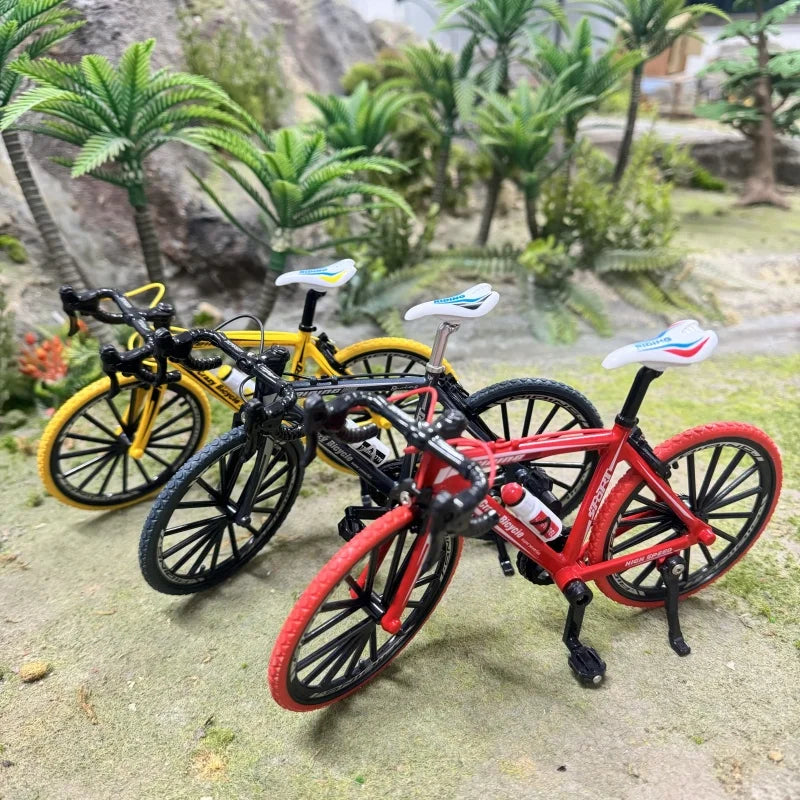Kit de modelo de bicicleta de aleación para armar uno mismo