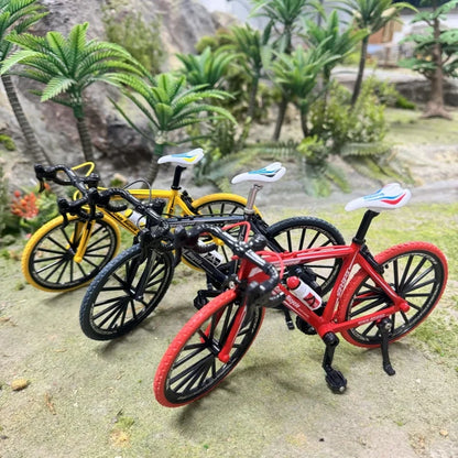 Kit de modelo de bicicleta de aleación para armar uno mismo