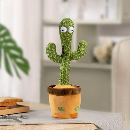 Cactus Bailarín Repite lo que dices – Peluche Electrónico que Canta y Habla