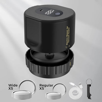 Electric Jar Vacuum Sealer Kit