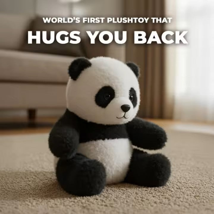 Peluche Panda Suave Hugmotion – Animal de Peluche Panda Fofo Multifunções
