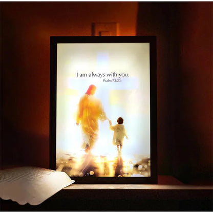Luminous 4D LED Spiritual Art Frame