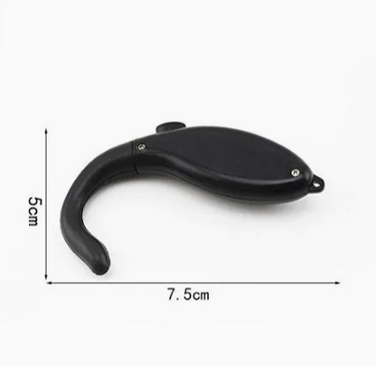 ABS Vibration Anti-Sleep Alarm for Drivers – Fatigue Warning Device, Ear-Mounted Stay Awake Safety Alert for Long Distance Driving