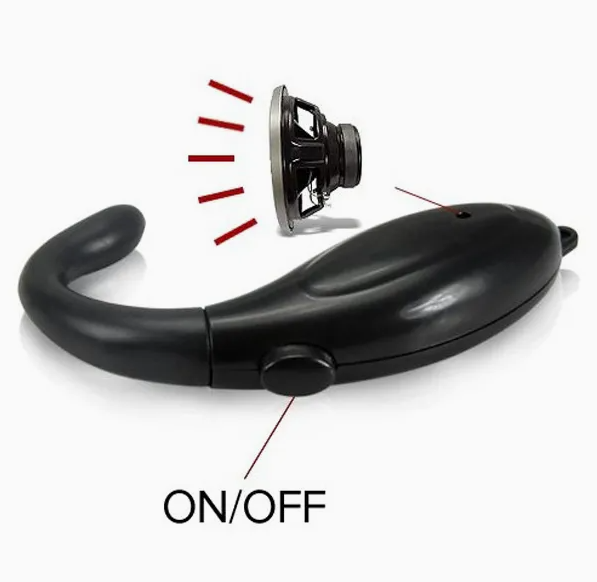 ABS Vibration Anti-Sleep Alarm for Drivers – Fatigue Warning Device, Ear-Mounted Stay Awake Safety Alert for Long Distance Driving