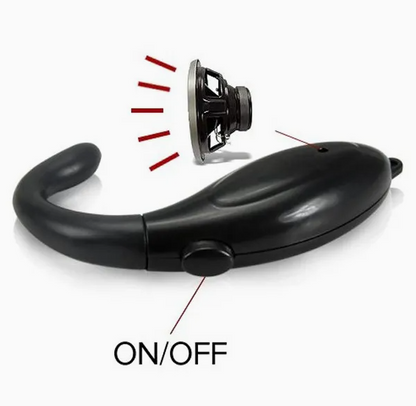 ABS Vibration Anti-Sleep Alarm for Drivers – Fatigue Warning Device, Ear-Mounted Stay Awake Safety Alert for Long Distance Driving