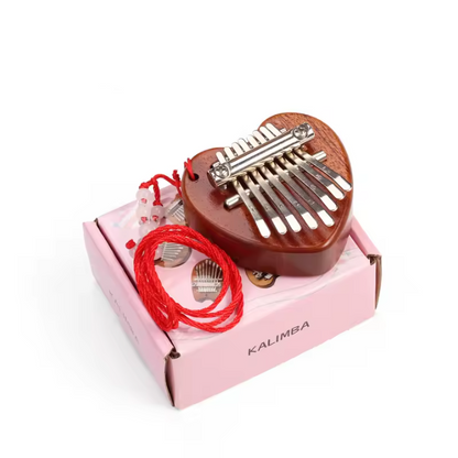 Mini Kalimba de Bolsillo de 8 Teclas