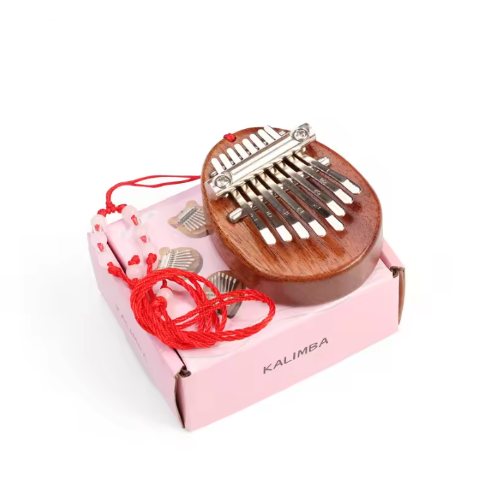 Mini Kalimba de Bolsillo de 8 Teclas