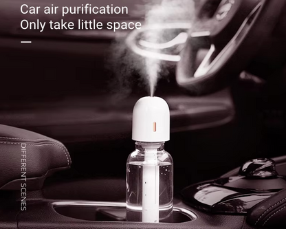 Humidificador Portátil Sem Fios para Garrafa – Mini Difusor de Ar Recarregável e Criador de Névoa Fria