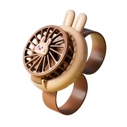 Rechargeable Kids' LED Cartoon Watch Fan
