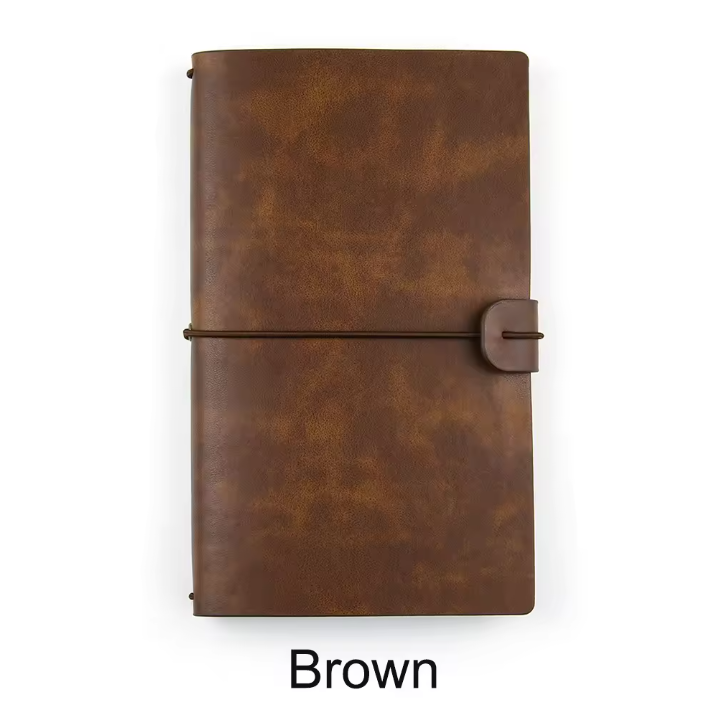 Premium Refillable Leather Traveler's Journal