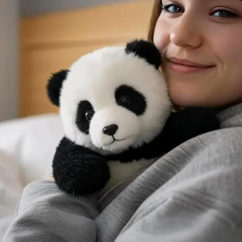 Peluche Panda Suave Hugmotion – Animal de Peluche Panda Fofo Multifunções