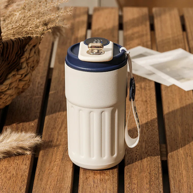 Smart LED Temperature Display Vacuum Bottle (450ml)