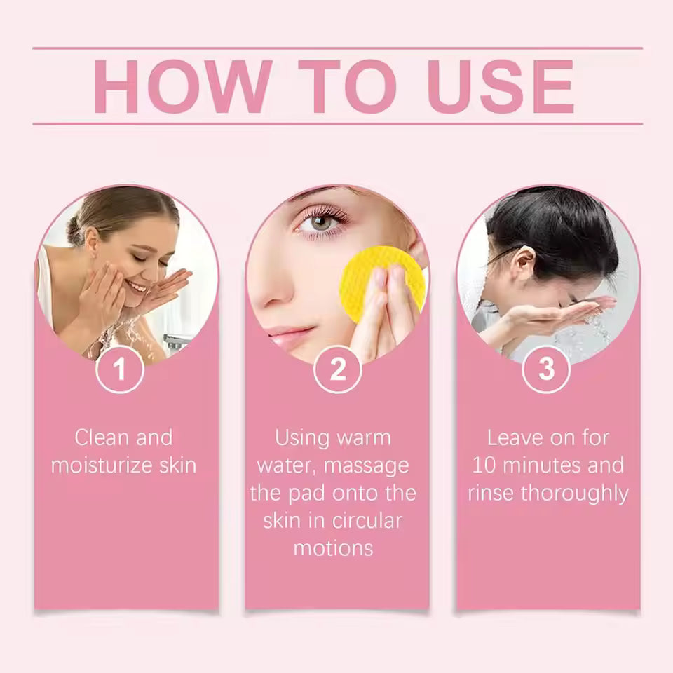 Kojic Acid Infused Cleansing Pads