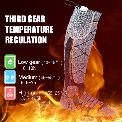 Calcetines Térmicos Recargables para Clima Frío Exterior