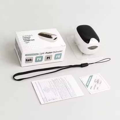 Oxímetro de Pulso de Dedo - Monitor de Saturação de Oxigénio e Frequência Cardíaca