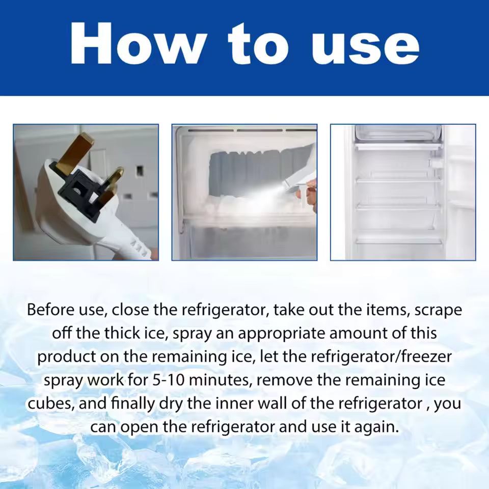 Refrigerator Defrosting Spray