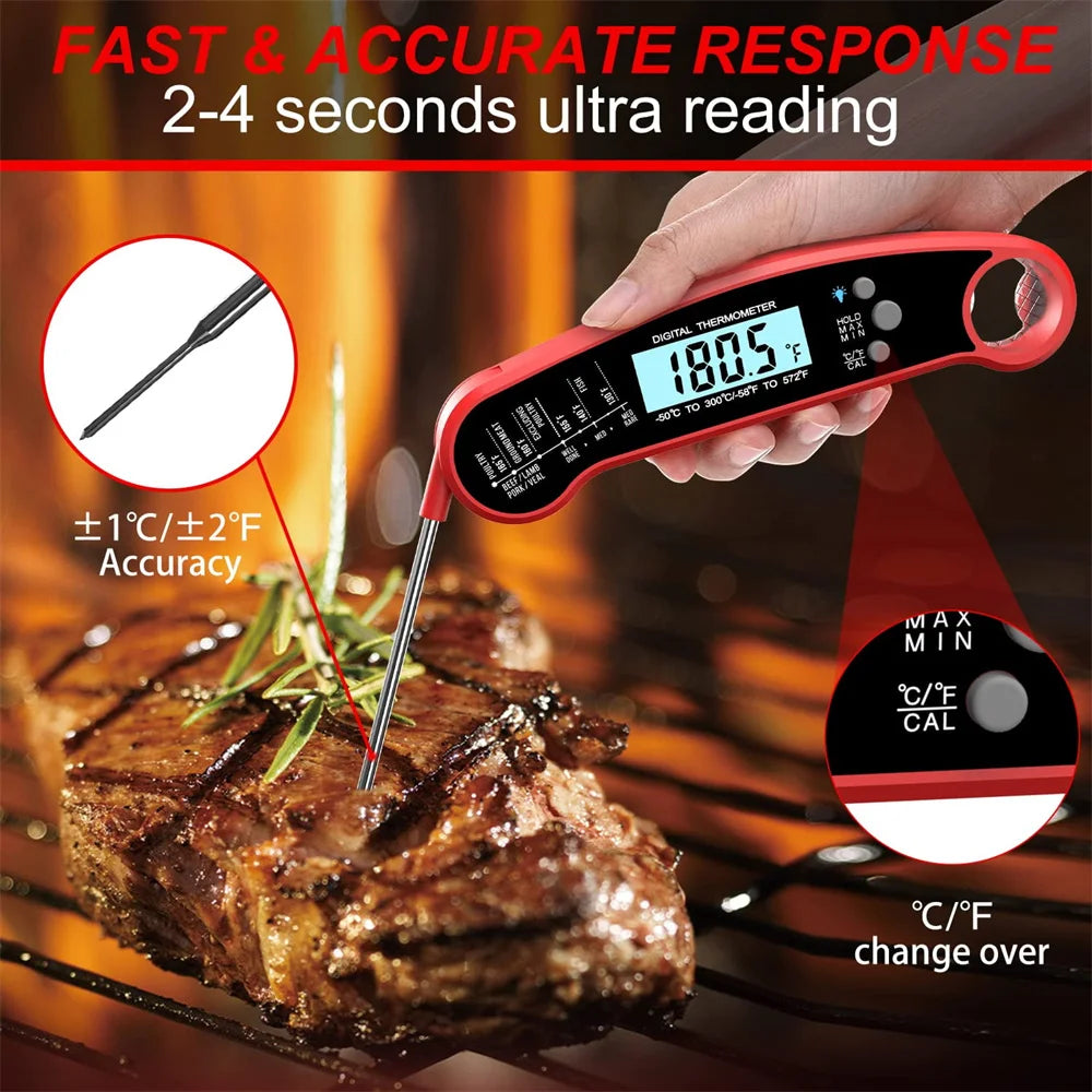 Instant-Read Digital Food Thermometer