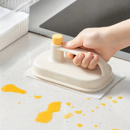 Magic Kitchen Sponge Wipe with Replaceable Pads – Multi-Surface Decontamination Cleaning Brush for Bathroom, Glass, and Walls