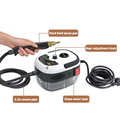 Limpiador de vapor de mano – Herramienta de limpieza multiusos