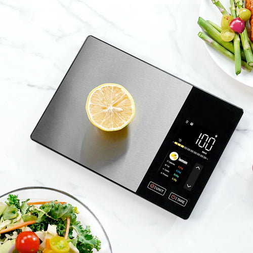 Balança de Cozinha Smart Nutrition – Balança Alimentar em Aço Inoxidável com Aplicação